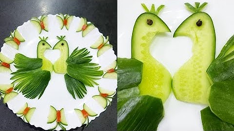 cucumber Swan /cucumber creativity and Butterfly.
