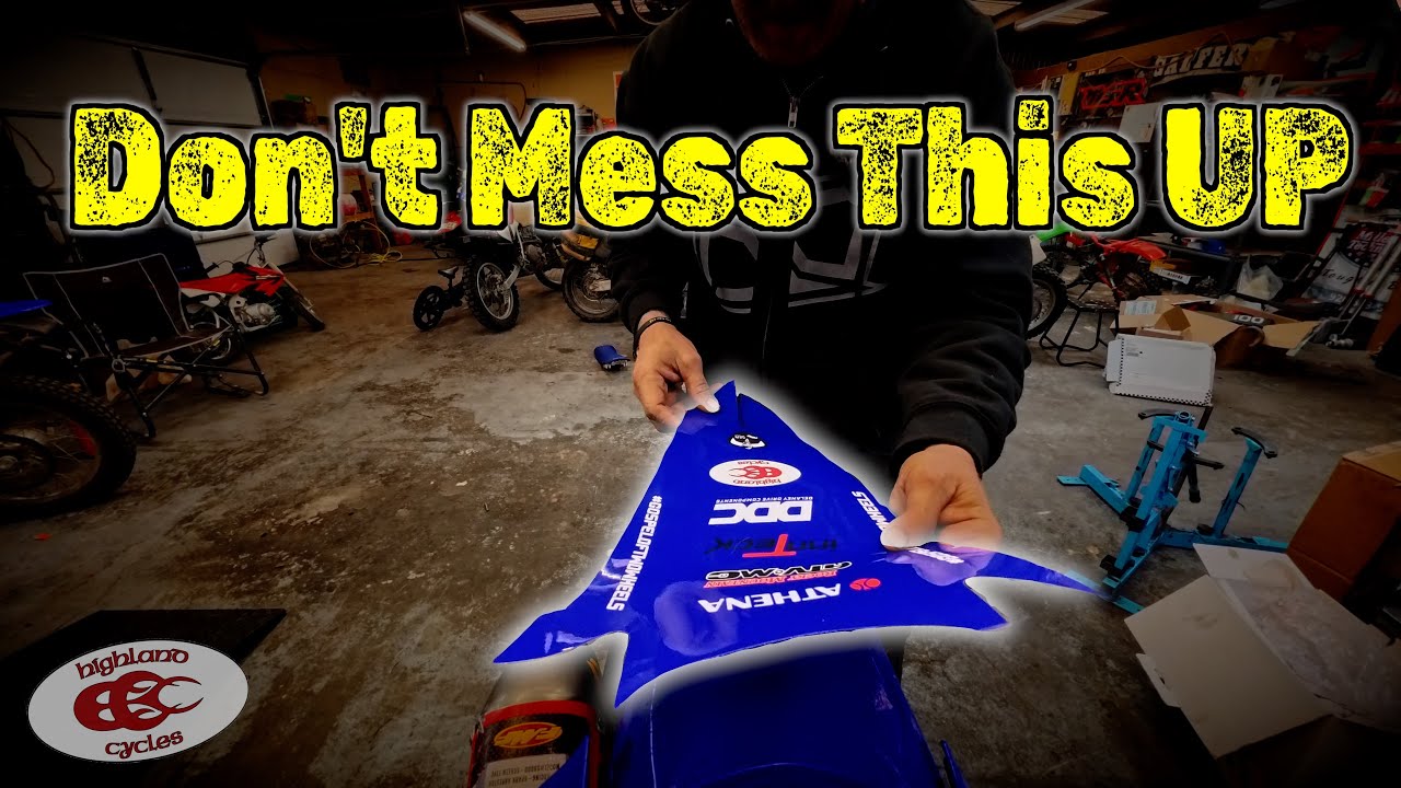 How to Install Dirt Bike Graphics the RIGHT Way