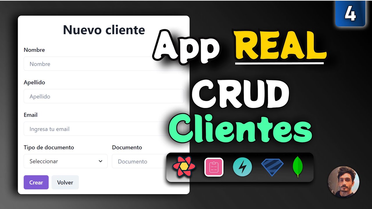 CRUD de Clientes React Query, Zod, Chakra UI, React Hook Form y MongoDB