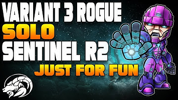 Rogue Variant 3 Solo With Sentinel R2 Just For Fun | Marvel Contest of Champions