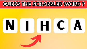 Guess the Country Name from Scrambled Word Challenge