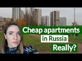 How many median salaries do Russians need to buy an apartment