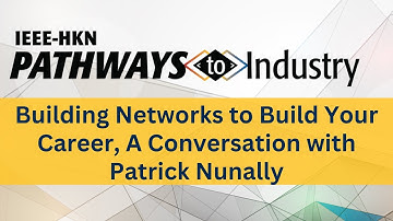 Building Networks to build your Career: A Keynote with Patrick Nunally and Karen Panetta