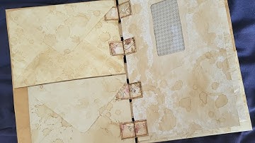 Envelope tab journal (craft with me)