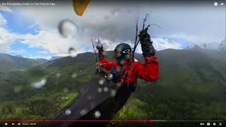Watch how flying a wet paraglider may kill you: my analysis of the parachutal/deep stall accident.