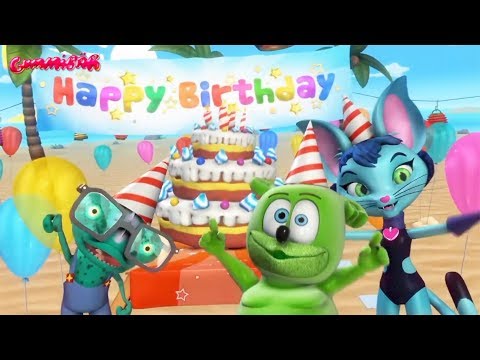 Happy Birthday To You * The Happy Birthday Song * Gummibär The Gummy Bear Song
