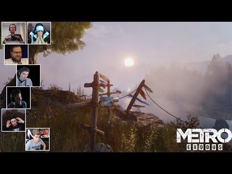 Видео: Реакция Летсплейщиков на Плохую Концовку в Metro Exodus