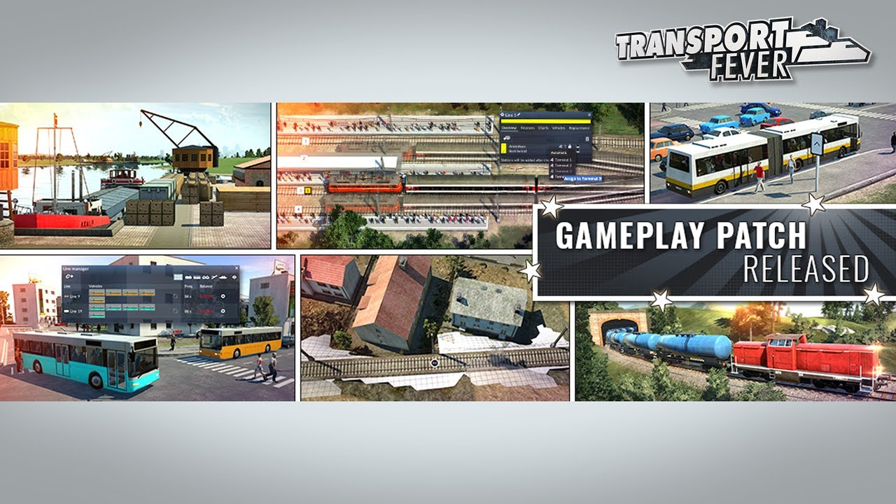 Transport Fever - Gameplay patch video (English) - YouTube