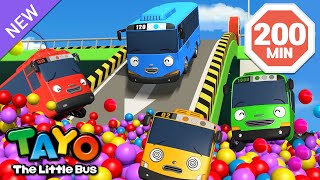 Secret Playground Compilation | Vehicles Cartoon for Kids | Tayo English Episodes by Tayo the Little Bus 130,618 views 2 weeks ago 3 hours, 18 minutes