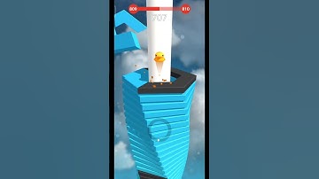 stack Ball 3D gameplay 💪 level 809 😀😃😃😃😀#shorts #shortsfeed
