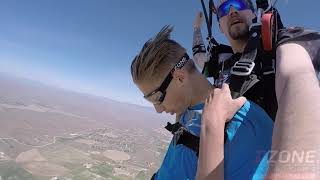 KOBE STRASSER's DZONE Tandem skydive at Skydive Idaho!