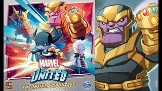 Marvel United: The Infinity Gauntlet Play Through Finale - Thanos
