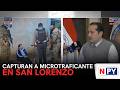 Capturan a microtraficante en San Lorenzo
