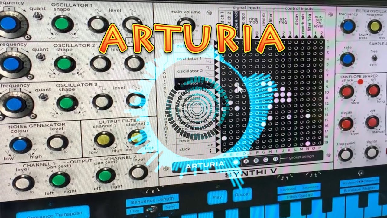 Arturia Synthi V: немного истории, обзор, демка.