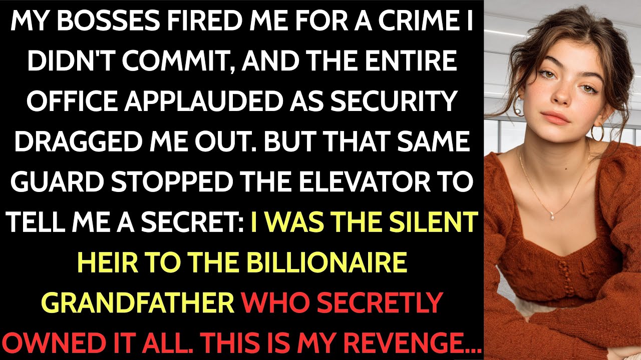 They Fired Me Over a False Accusation—But the Security Guard Showed Me… My Rich Grandpa