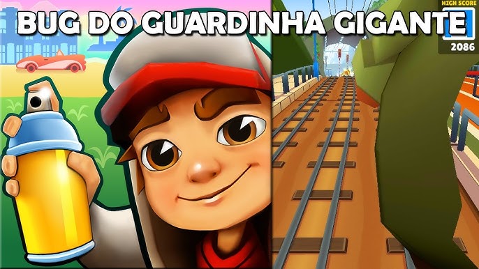 Subway Surfers - Bug do Personagem Deitado 