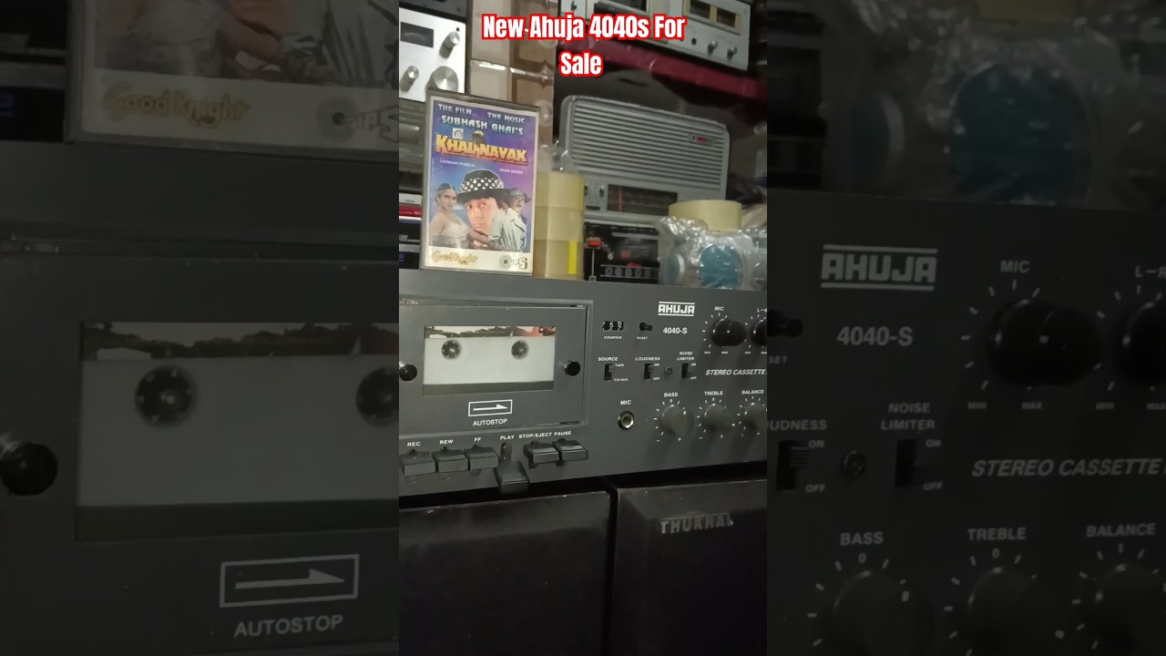 New Ahuja 4040s Stereo Cassette Recorder Deck Amplifier Available 👉📱7742853435 🙏 