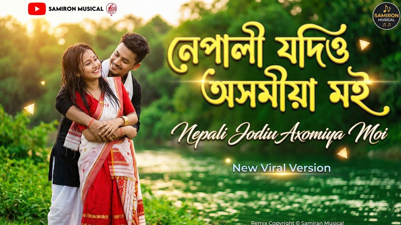 নেপালী যদিও অসমীয়া মই (Nepali Jodiu Axomiya Moi)-New Viral Version | Assamese Remix | Bass boosted 