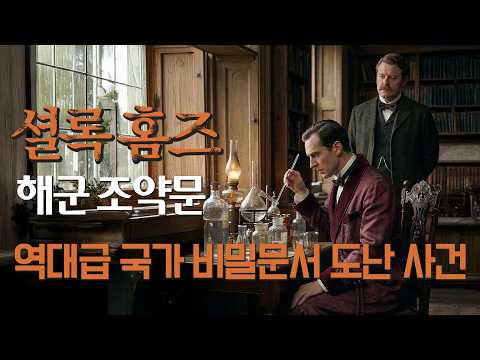 [셜록 홈즈의 회상록 ep.10] 도난 당한 기밀문서의 행방 │ 해군 조약문