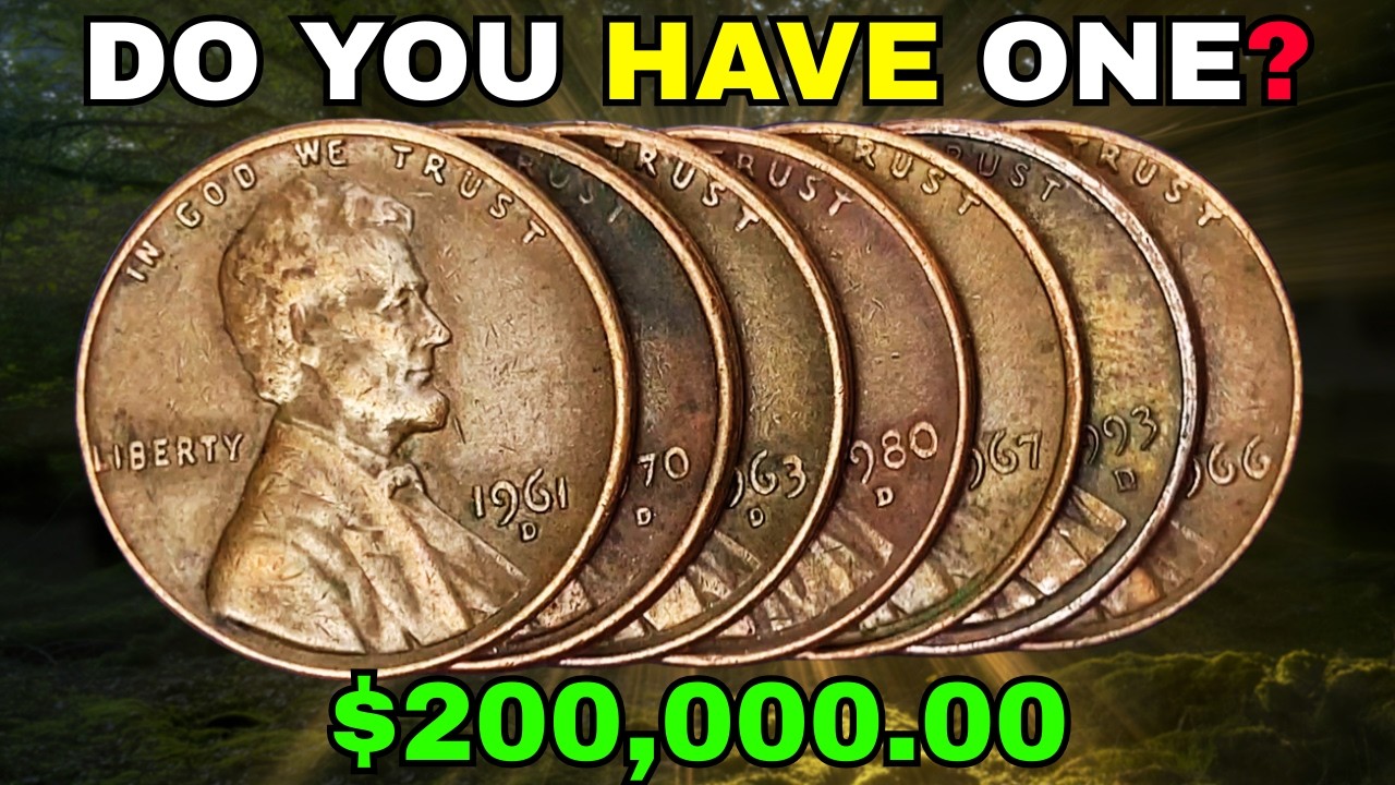 Most Valuable Lincoln Penny One Cent Coins Worth Thousands  | Rare Pennies You Must Find Today!