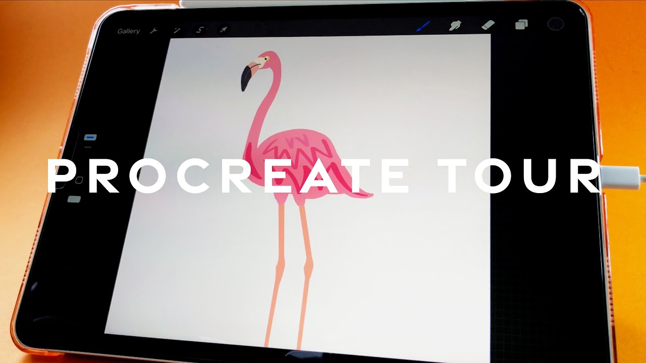 Procreate Tour - My Digital Art Progress - YouTube