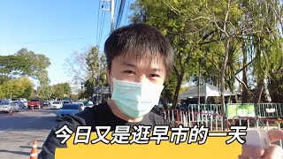 去年的泰国还在各种封禁！时隔两年再次来清迈这个早市！