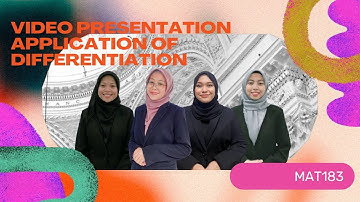 GROUP 3 VIDEO ASSIGNMENT MAT183