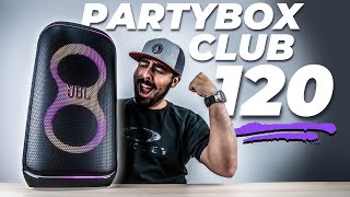 JBL PARTYBOX CLUB 120: Ruim é só o nome! (Unboxing e Review)