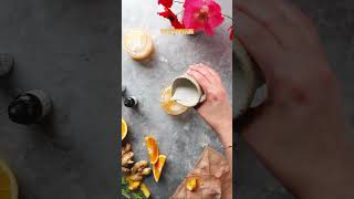 Orange Creamsicle Mocktail Drink with Herbal Support #recipe #shortsvideo #shorts