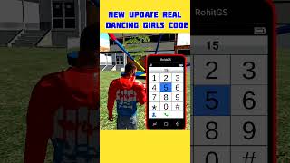 FINALLY REAL NEW DANCING GIRLS CHEAT CODE💯 🔥|| INDIAN BIKE DRIVING 3D #shorts #viral #hacker