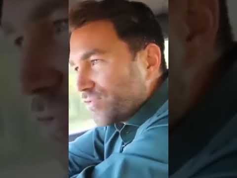 Eddie Hearn impersonates
