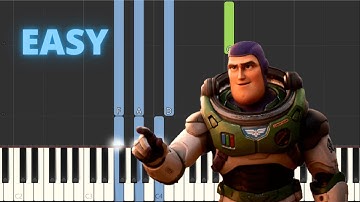 Lightyear - Starman (David Bowie) - EASY Piano Tutorial