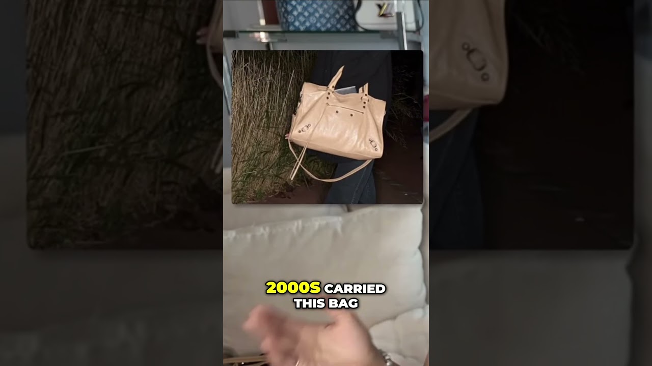 Balenciaga City Bag: The Y2K Icon is Back! #shorts - YouTube