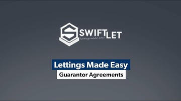 How To Complete a Guarantor Agreement | Swift Let Tenancy Application Software | Lettings Made Easy