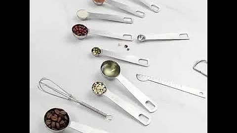 Kitchen Baking Stainless Measuring Spoon Milk Powder Baking Smart Fashion Gadgets #shorts