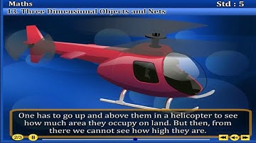 13 three dimensional objects and nets  | 5th state board maths lectures