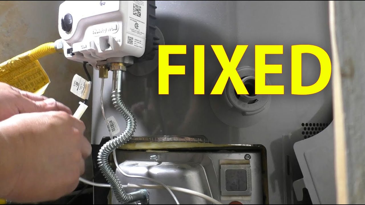 Water Heater Pilot Keeps Going Out Fixed YouTube