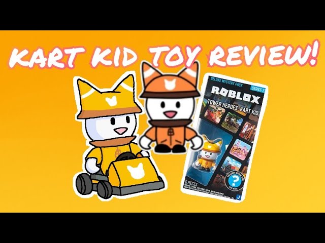 Roblox Series 2 Tower Heroes Kart Kid 3 Deluxe Mystery Pack