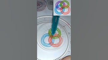Beautiful Spiro Art Video 😍 #spirograph #reverse #satisfying #trending #youtubeshort #shortfeed