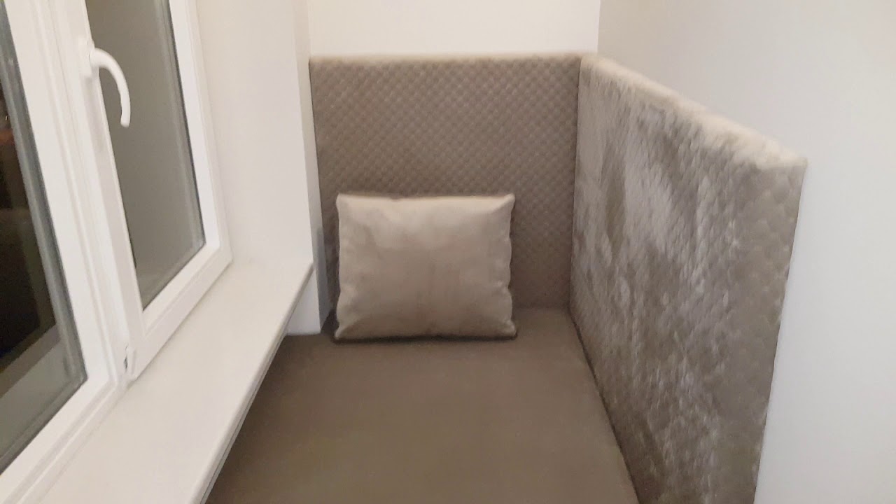 Диван на балкон с вместительным ящиком от компании Divan78&Design.