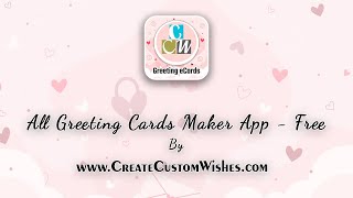 All Greeting Cards Maker App - Free by Create Custom Wishes screenshot 2