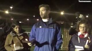 Protesters of the death penalty hold vigil outside of Edmund Zagorski's execution