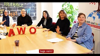 Jugendmigrationsdienste des AWO Unterbezirkes Hochsauerland/Soest singen „SAGE NEIN“ zu Rassismus