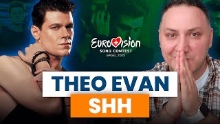 Theo Evan - Shh Reaction Eurovision 2025 Cyprus 🇨🇾