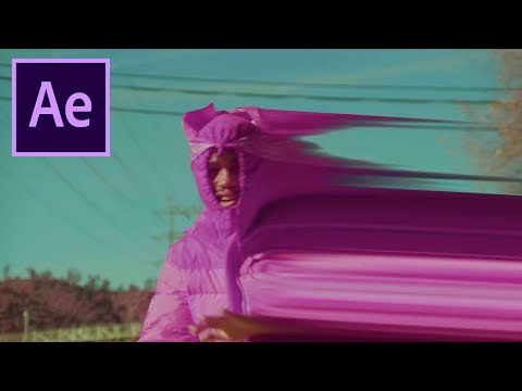 Liquid Stretch Effect AFTER EFFECTS | $not Sangria feat Denzel Curry  OMAR JONES TUTORIAL