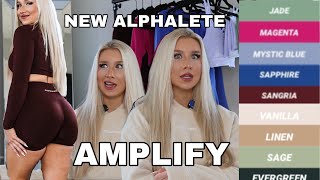 ALPHALETE APRIL 2023 TRY ON HAUL NEW AMPLIFY & KING COLLECTION | In depth comparison booty scrunch