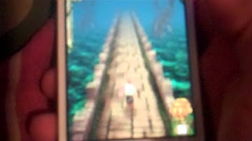 Ipod Temple Run glitch run forever