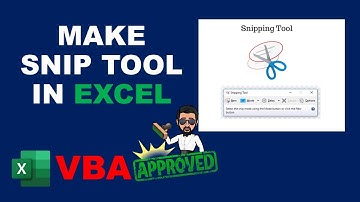Make Snip tool in Excel through VBA | 5 Mins Challenge | Advance Excel