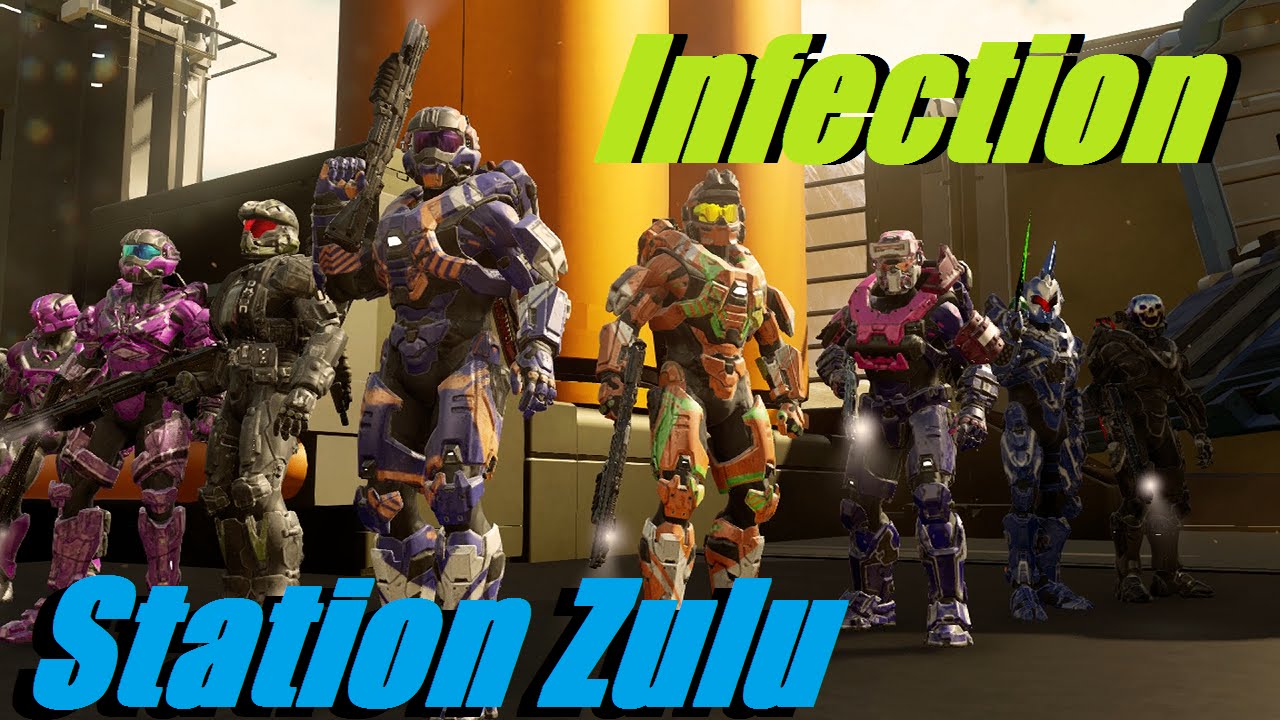 Halo 5 Guardians - Infection Mode! (Station Zulu)