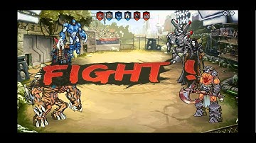 Mutants Genetic Gladiators (Beta Stage 2 Fights 1-6) Gameplay Part 48